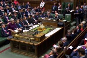 British MPs debate historic Brexit deal before vote.jpg