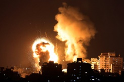 Twenty killed as Israel strikes Gaza after Hamas rocket barrage.jpg