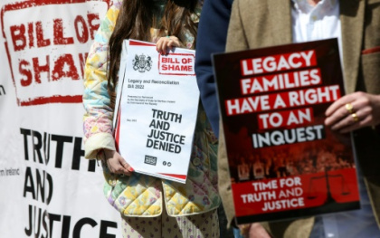 Victims' families protest at new N.Ireland 'Troubles' legacy law.jpg