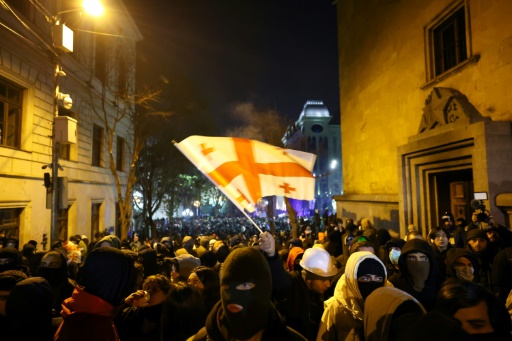 Fresh protests in Georgia after PM vows to 'eradicate' opposition