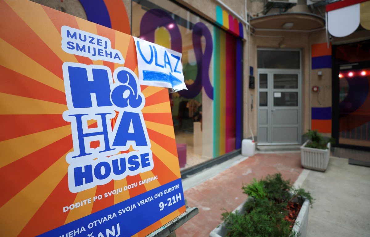 Croatia laughter museum aims to blow away the blues