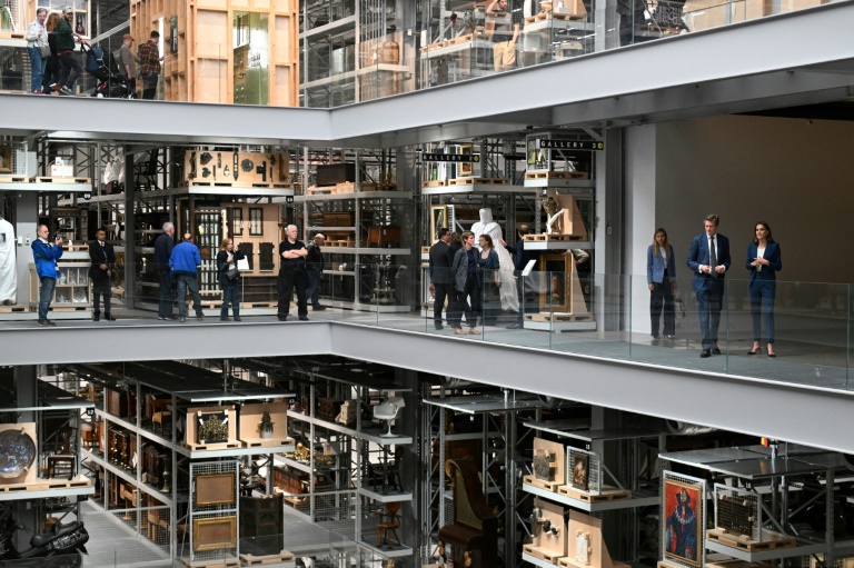 London museum opens vast 'on-demand' storehouse to public