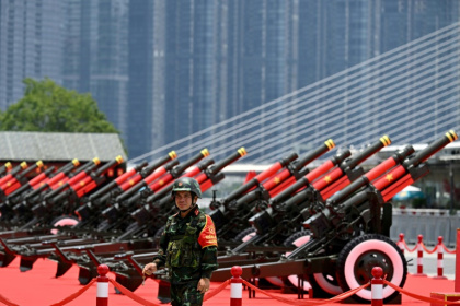 Celebrations come half a century after tanks of communist North Vietnam crashed through the gates of Saigon's presidential palace - Nhac NGUYEN