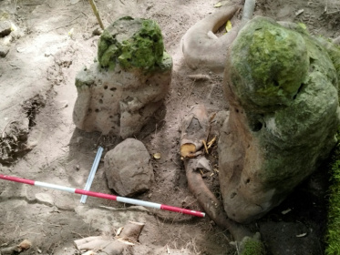 The city takes its name, 'Los Abuelos,' from two human-like sculptures of an 'ancestral couple' found at the site - Handout (AFP)