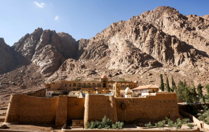 Dating back to the sixth century BC, St Catherine's Monastery is the world's oldest continuously inhabited monastery - Sally KANDIL (AFP)