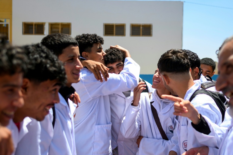 'We must help them': Morocco students get peers back in school
