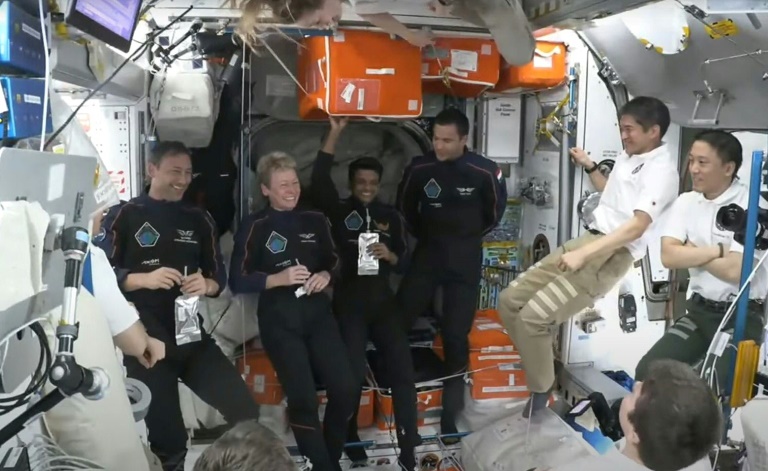 Astronauts from US, India, Poland, Hungary bound for Earth