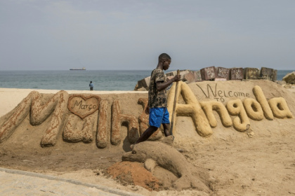 Portuguese-speaking Angola has a long stretch of Atlantic Ocean coastline - MARCO LONGARI (AFP)