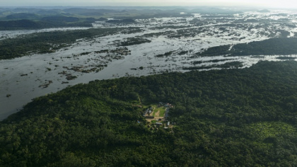 Brazil recognizes the existence of indigenous peoples living in voluntary isolation in Ituna/Itata, a territory in the Brazilian Amazon the size of Sao Paulo, near the village of Ita’aka, seen here - Carlos FABAL (AFP)