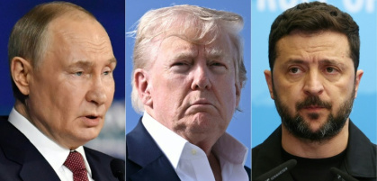 Donald Trump has said he could meet with Vladimir Putin even if his Russian counterpart does not talk to Ukraine's leader - Olga MALTSEVA, Brendan SMIALOWSKI, FREDERICK FLORIN (AFP)