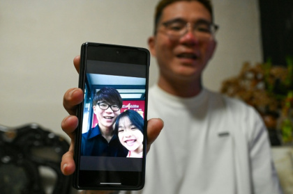 Delfard Tay says his daughter's 'dreams are now gone' after her drug-related death in Singapore - Roslan RAHMAN (AFP)