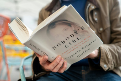 The publication of Virginia Giuffre's book has refocused attention on the Epstein saga in both Britain and the US - Niklas HALLE'N (AFP)