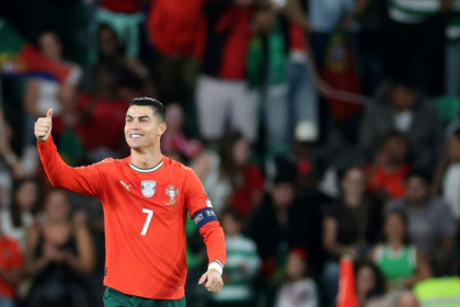 Cristiano Ronaldo is hoping to play in his sixth World Cup next year - PATRICIA DE MELO MOREIRA (AFP)