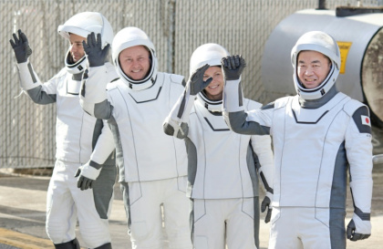 The four members of the SpaceX Crew-11 are evacuating from the International Space Station due to a a medical problem affecting one of them - Gregg Newton (AFP)