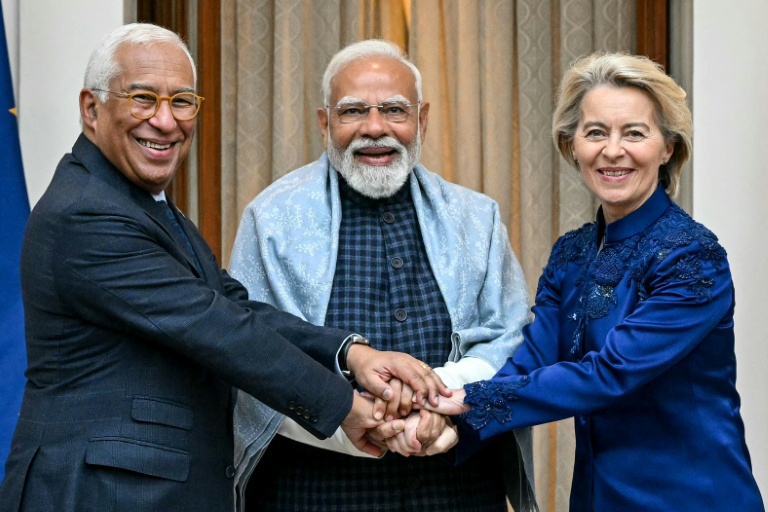 Greenland blues to Delhi red carpet: EU finds solace in India