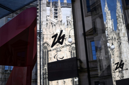 The news that a branch of US Immigration and Customs Enforcement (ICE) will help with security at the upcoming Winter Olympics has sparked an angry reaction - MARCO BERTORELLO (AFP)