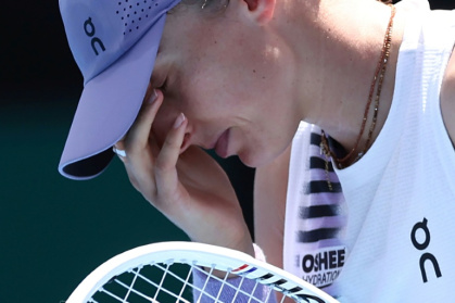 Iga Swiatek has backed calls for more privacy during tournaments - Izhar Khan (AFP)