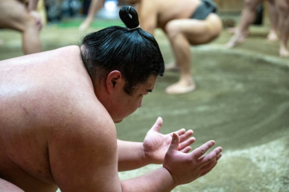 Overseas trips became rare over the past two decades as Japan's sumo association refocused on its domestic audiences while the sport's popularity waned - Mathias CENA (AFP)