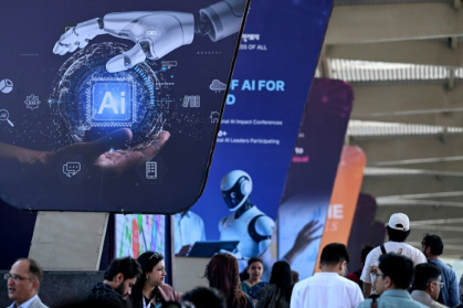 Frenzied demand for generative AI has fuelled anxiety over the risks to society - Arun SANKAR (AFP)