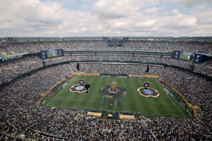 The MetLife Stadium outside New York will host the July 19 final of the 2026 World Cup - Michael Reaves (AFP)