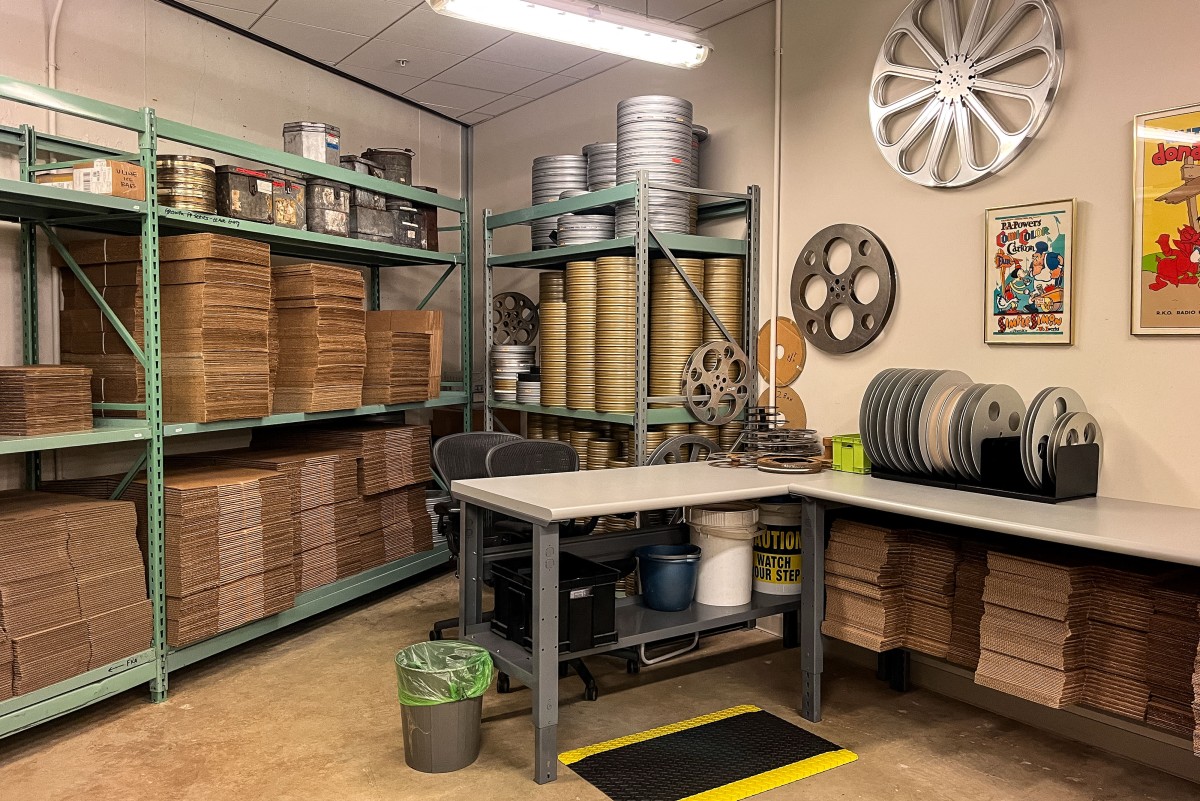 Inside the fireproof vault housing US movie history