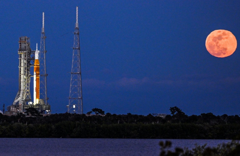It's go time: historic Moon mission set for lift-off
