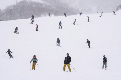 The ski resorts on the northern end of Japan's Hokkaido gained popularity after the 9/11 terrorist attacks saw travellers try to avoid the United States - Yuichi YAMAZAKI (AFP)