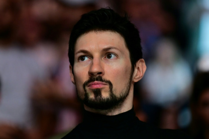 Telegram co-founder Pavel Durov is under investigation in France - Giuseppe CACACE (AFP)