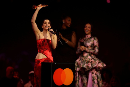 Rosalia's striking blend of old and new styles has seen her win fans and awards around the world - Adrian Dennis (AFP)