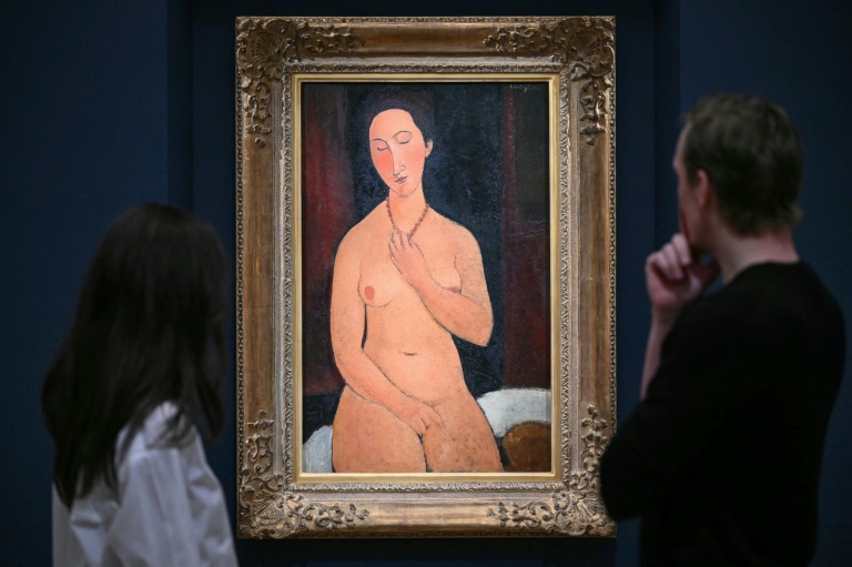 Modigliani nude sets European record at London auction