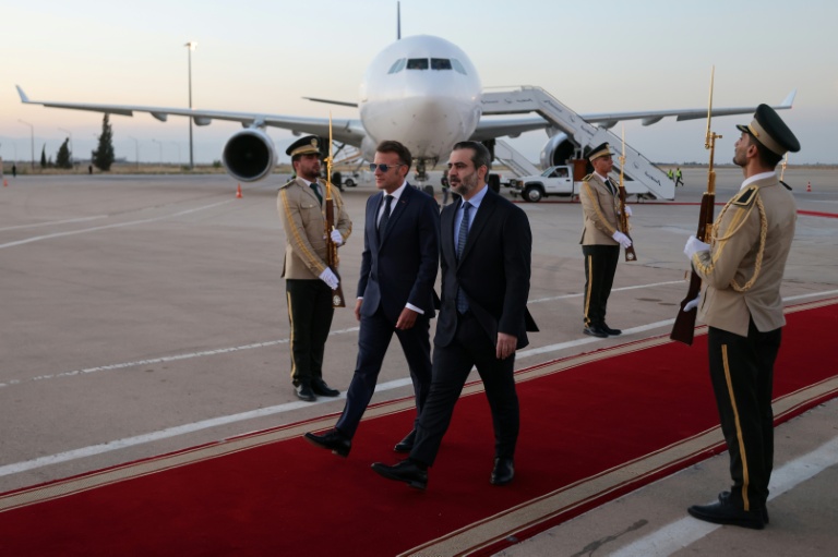Macron in Syria on first post-Assad visit by West European head of state