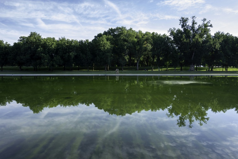Trump threatens prison for damage to Washington Reflecting Pool
