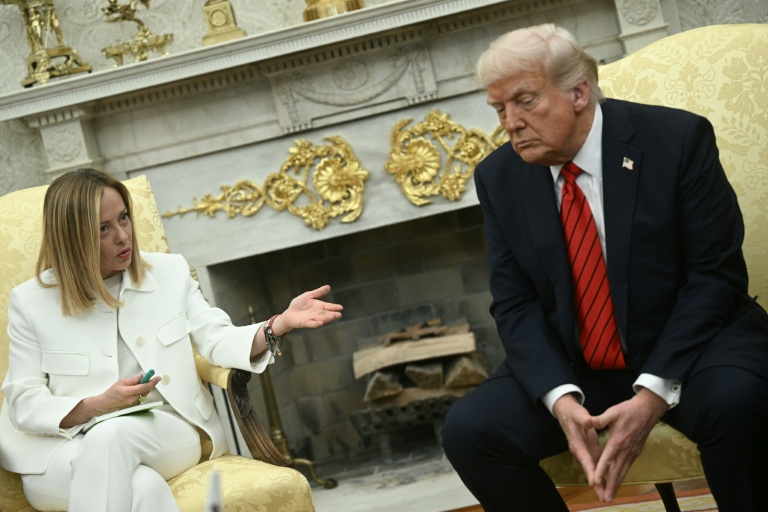 Meloni hits back as Trump escalates G7 photo spat