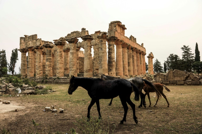 In east Libya, archaeologists fight to save 'breathtaking' ancient Greek ruins