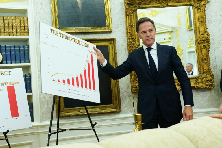 Daddy issues? NATO's Rutte sticks to charm to keep Trump on side