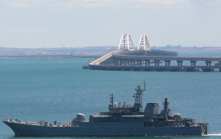 Ukrainian strikes on Russian-annexed Crimea kill 4, pause fuel sales