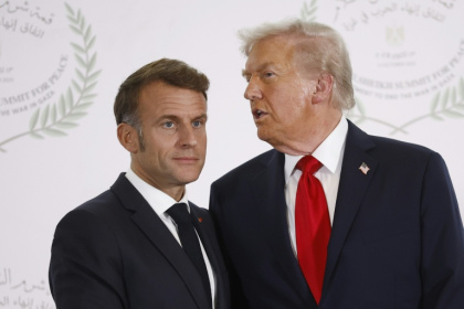 Macron is chairing the summit but it is expected to be dominated by Trump - Yoan VALAT (AFP)