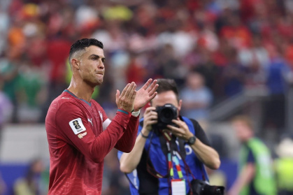 Cristiano Ronaldo was on the losing side in his last ever World Cup match - Thomas COEX (AFP)
