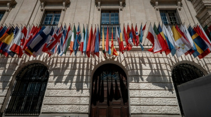 The report was presented at the Organization for Security and Co-operation in Europe's Vienna headquarters - Joe Klamar (AFP)
