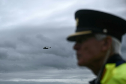 Some 4,000 police and security personnel deployed across Ireland - Brendan SMIALOWSKI (AFP)