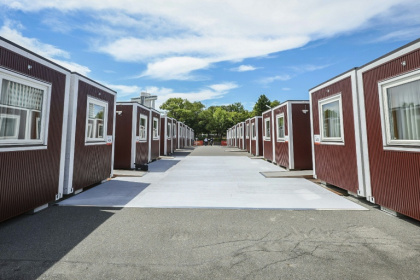 South Korean sports officials have branded the container-type rooms as "the worst" accommodation ever at the Games and said the beds were too short - STR (AFP)